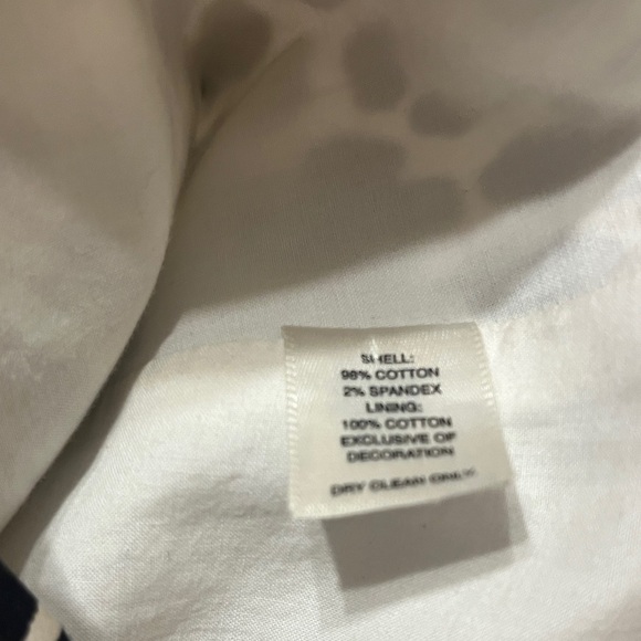 White House Black Market Animal Print Strapless Top - Picture 6 of 6